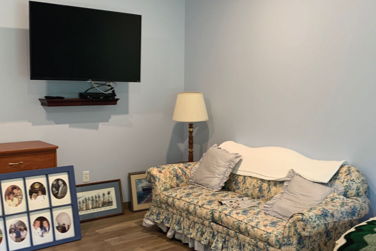 Village Manor Assisted Living bedroom